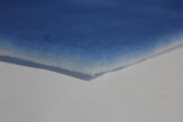 Filtervlies blau/weiß ca.1mx1m