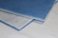 Filtervlies blau/weiß ca.1mx1m
