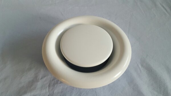 Abluftventil rund weiß DN 125